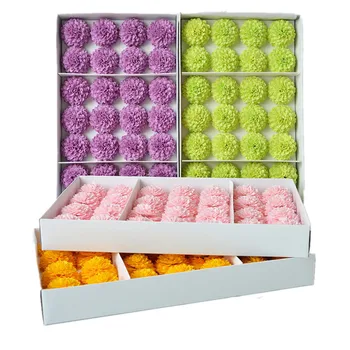 

28Pcs/Set Diameter 5Cm Artificial Flowers High Quality Soap Flower Pompon Daisy Diy Fake Flowers Home Decor For Wedding Party