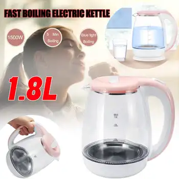 

1.8L 304 Stainless Steel Automatically Power Off Electric Kettles Household Kitchen Office Water Keep Heating Boiler Pot 1500W