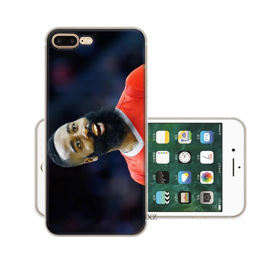 Чехол для телефона iPhone 11 Pro 7 8 6 6s Plus X XR XS Max 5 5S SE Cover Джеймс Харден
