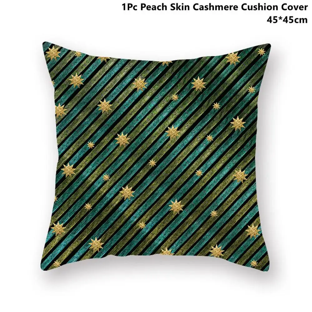 Xmas Pillowcase 15 Taoup зеленый веселая Рождественская Подушка-Чехол настольный декор для рождественских украшений рождественские украшения для дома натальные Noel Navidad - Цвет: Xmas Pillowcase 15