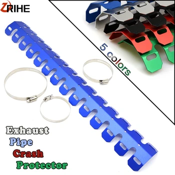 

Motocross Exhaust Muffler Pipe Leg Protector Dirt bike Heat Shield Cover For Yamaha XMAX TMAX 530 500 X-MAX XMAX 125 250 300 400