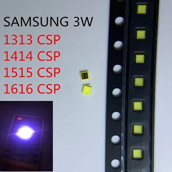 

100pcs For SAMSUNG LED LCD Backlight TV Application LED Backlight 3W 3V CSP 1313 Cool white for TV TV Application