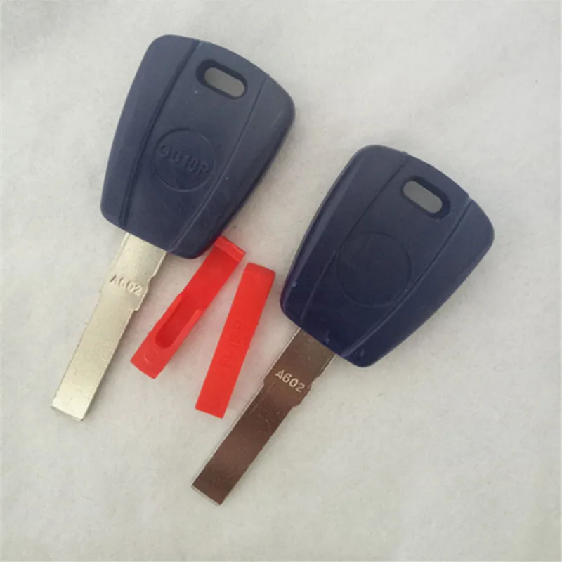 DAKATU WITH LOGO BLANK CAR KEY SHELL AUTO TRANSPONDER KEY CASE BLANK COVER FIT FOR FIAT SIP22 BLADE