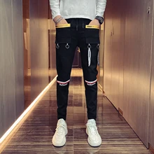 Весна осень большие карманы хип хоп шаровары мужские повседневные корейские брюки карго обтягивающие большие брюки для бега