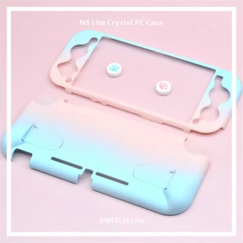 

For Switch Wall Split Gradient Base Protection Wall For Switchlite Gradient Pink Bracket Cases