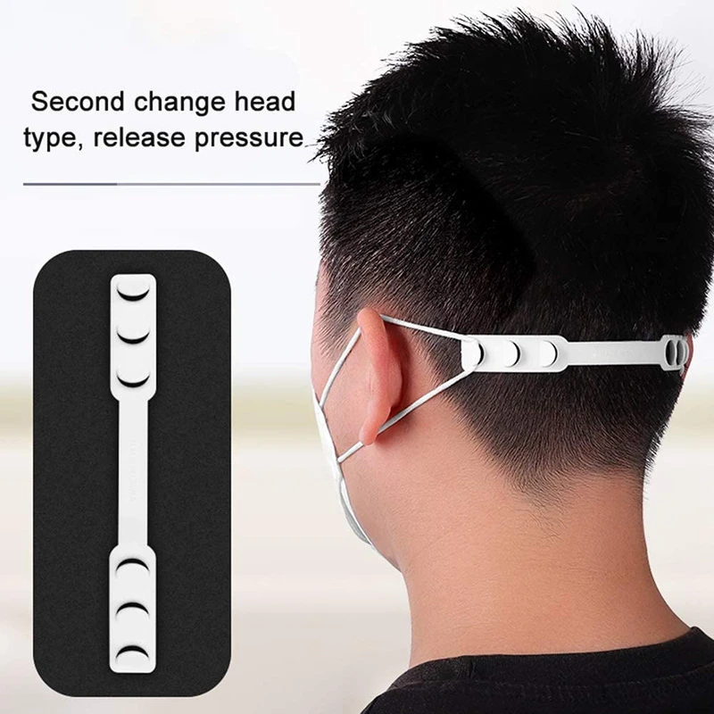 NEW-20 Pcs Ear Hook Ear Protector Adjustable Extend the Buckle Non-Slip Relax Ears Adult & Kids Universal - Famidy.com