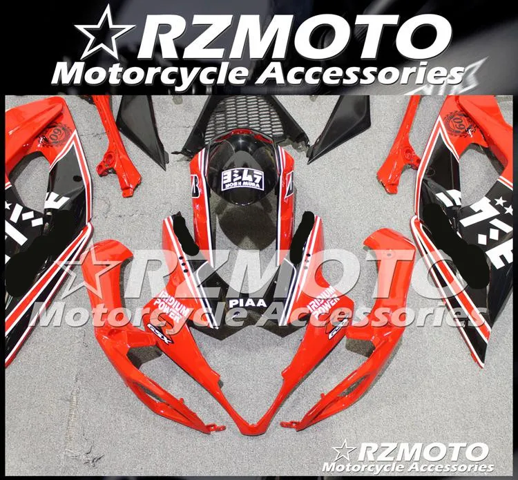 ABS мотоцикл обтекатель комплект для SUZUKI GSXR1000 K5 2005-06 год кузов литья под давлением Магазин № 1040