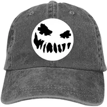 Бейсболки для взрослых в стиле унисекс с изображением скелета, винтажные джинсы, регулируемая джинсовая хлопковая шляпа