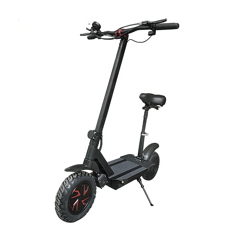 CE E4-9 Approved two wheels 3600W electric chariot scooter 10 inch big wheel scooter folding scooter