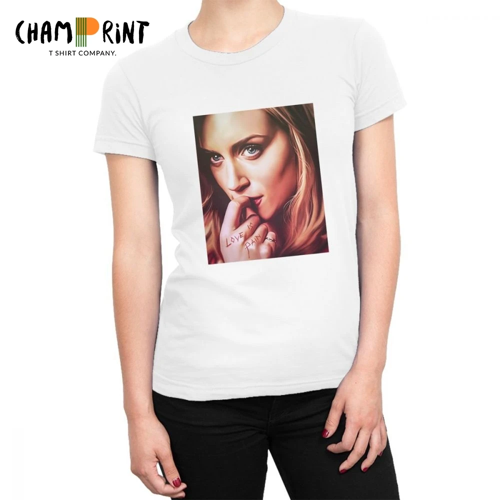 

OITNB Piper Alex Love Is Pain T-shirts Women's Orange Is The New Black Trendy T Shirts Grunge Tops Tees Punk Female Clothing