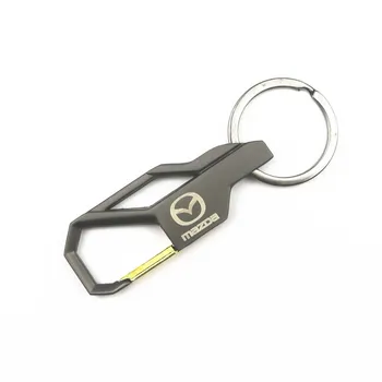 

3D Car Keychain Metal Key Holder Logo Car Fashion For Mazda Axela 2 3 5 6 CX-5 CX-4 CX 7 CX-9 MX-5 ATENZA Key Chain Ring