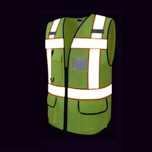 Строительная площадка верхняя одежда светоотражающий жилет высокая видимость мульти карман Защитное снаряжение Открытый протектор майка Новинка