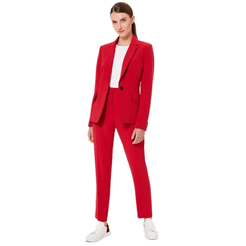 

Suits women's suit two-piece blazer+ trousers women's pants suits women's business casual business wear uniforms женские костюмы