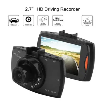 

G30 Driving Recorder Car DVR Dash Camera Full HD 1080P 2.2" Cycle Recording Night Vision Wide Angle Dashcam Video Registrar