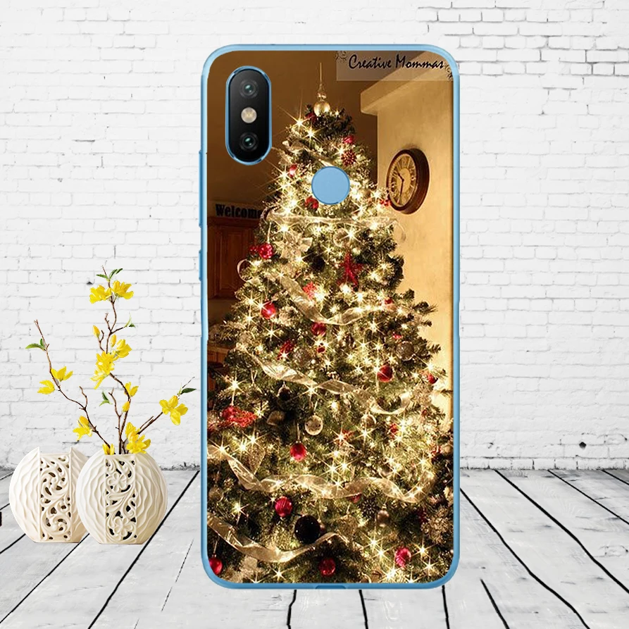 Мягкий силиконовый чехол 302DD Merry Christmas для Xiao mi Red mi 6 6a mi 8 a2 lite note 5 6 pro 7 Case - Цвет: 7