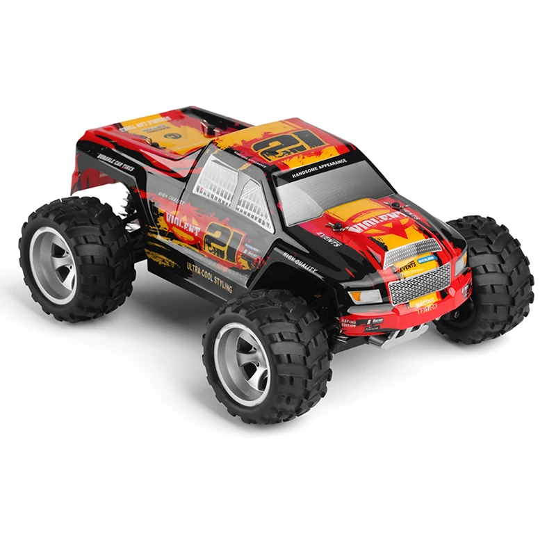 Wltoys 18402 1:18 2,4G V2-A 4WD встроенный аккумулятор 380 щетка мотор RC автомобиль модели автомобилей игрушки для детей Подарки для мальчиков