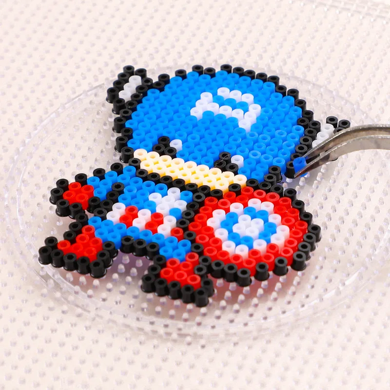 Fuse Beads 72 Colors 2.6mm Adults Hama Beads Complete Kit Puzzle Toys  24/48 Colors 5mm Ironing beads Perler Beads for Children 3