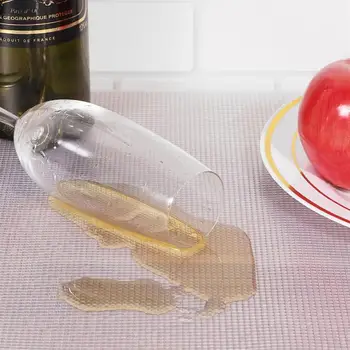 

2 Rolls 450g/m² Shelf Drawer Liner EVA Non-Slip Mat Waterproof Refrigerator Pad 150x43cm (Transparent White)