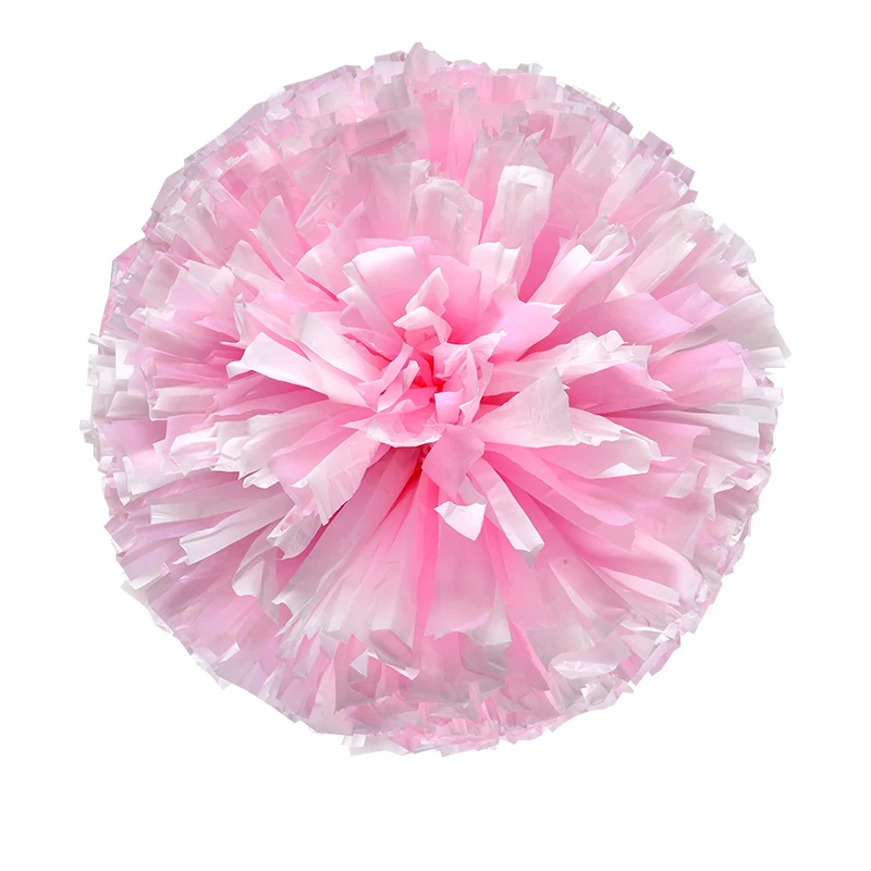 2 piece Colorfast Cheerleader Cheerleading Pom Poms Cheerleading Pompoms Cheer Pom Majorettes Hand Flower Aerobics Balls Sports
