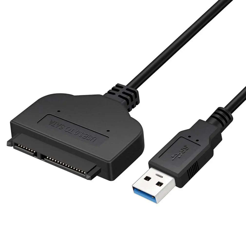 USB3.0 к Sata7+ 15Pin жесткий диск Кабель-адаптер для легкого привода 2,5 дюймов SSD HDD жесткий диск Sata Кабель-адаптер
