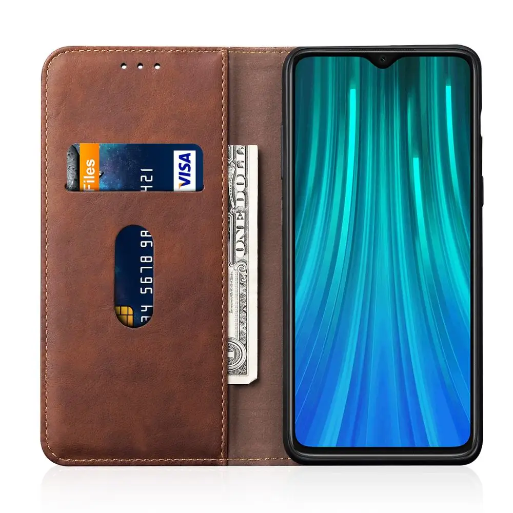 Роскошный тонкий кожаный чехол-книжка для XiaoMI RedMi Note 8T 7, чехол-кошелек, чехол-подставка, Магнитный чехол-книжка для RedMi 7, чехол для телефона s