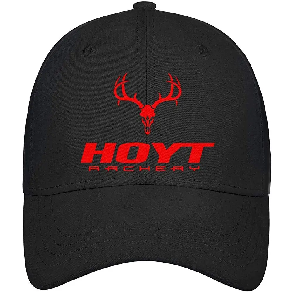 Унисекс Мужская Бейсбольная Кепка Милая нерегулируемая Strapback hoyt-стрельба из лука-логотип-Красный-плоская кепка