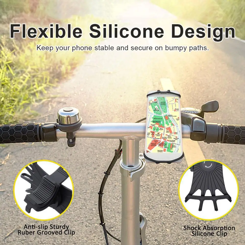 

Bike Phone Holder Bicycle Mobile Cellphone Holder Motorcycle Suporte Celular For Houder Fiets