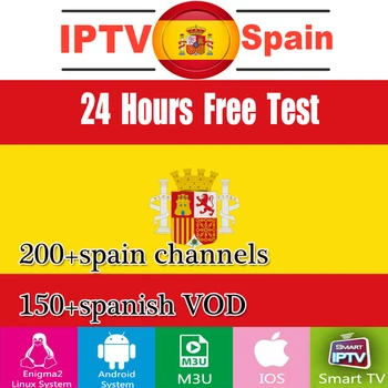 

IPTV Spain M3u Subscription Portugal France Germany Spainish IPTV 400+Live VODs Sports Adult For Android box Smart TV Engima 2