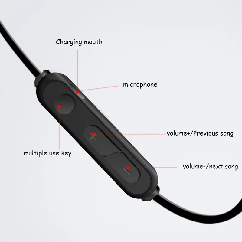 ABKT X3 Bluetooth наушники Беспроводной Спорт Бег гарнитура с микрофоном для iphone xiaomi samsung