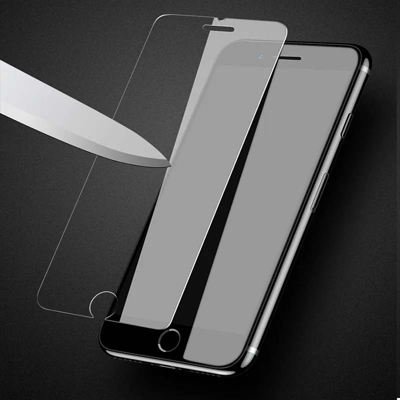 Прозрачное закаленное стекло 9HD для iPhone 11 Pro Max X XS MAX XR 6 6S 7 8 Plus пленка защита экрана