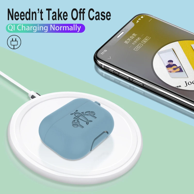 VAORLO силиконовый чехол для Airpods Pro Чехол с рисунком в виде самолета чехол для Apple Airpods 3 зарядная Коробка Чехол для наушников для Air Pods pro 3
