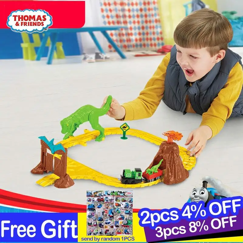 Оригинальный Паровозик Thomas & Friends из сплава набор для парка приключений