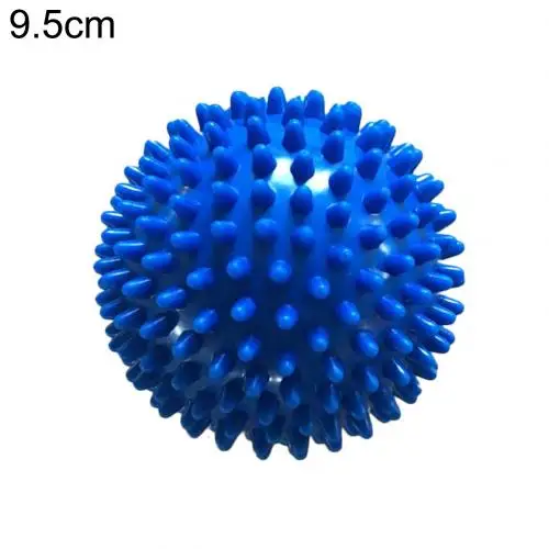 L Blue 7,5 см/9,5 см Йога Массаж колючий шар студия Spikey Массажный мяч для фитнеса Spiky стресс Рефлексология - Цвет: L Blue