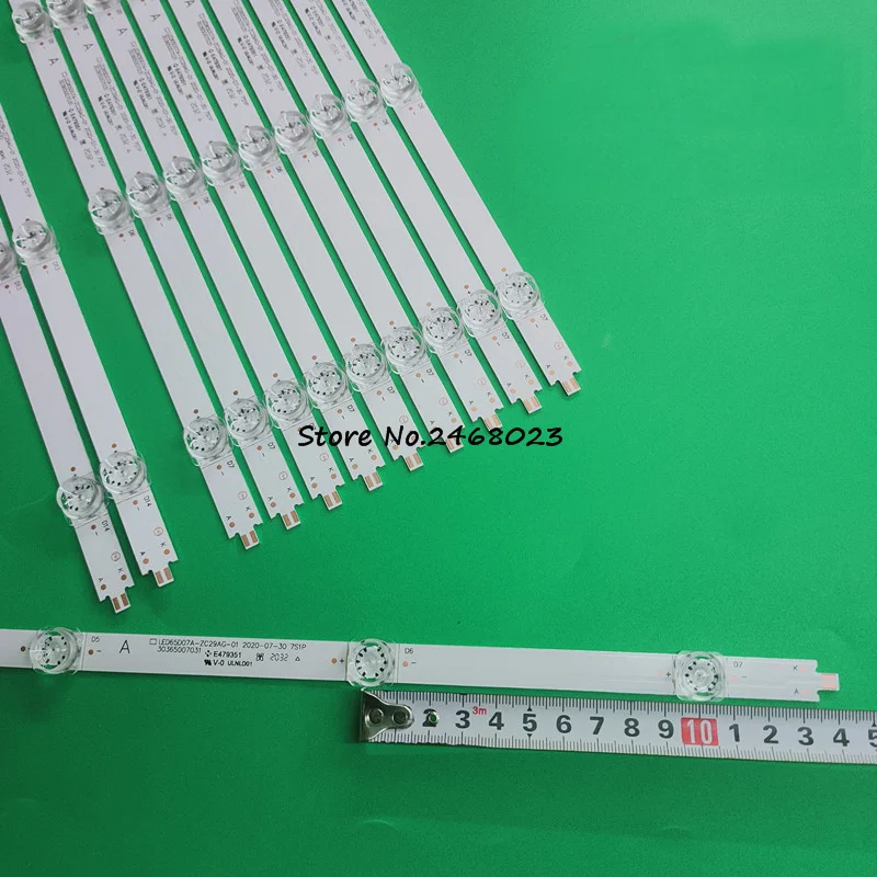 LED Backlight Strip For D65Y 65Y3 LS65AL88A81 LU65C51 65K90 U65H3 ls65h720g LS65Z51Z LE65K6500UA LED65D07A LED65D07B -ZC29AG-01We can ship to you by USP / FEDEX / DHL / TNT / EMS. sequential led strip