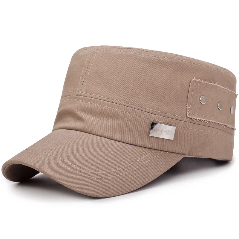 flat top military hat