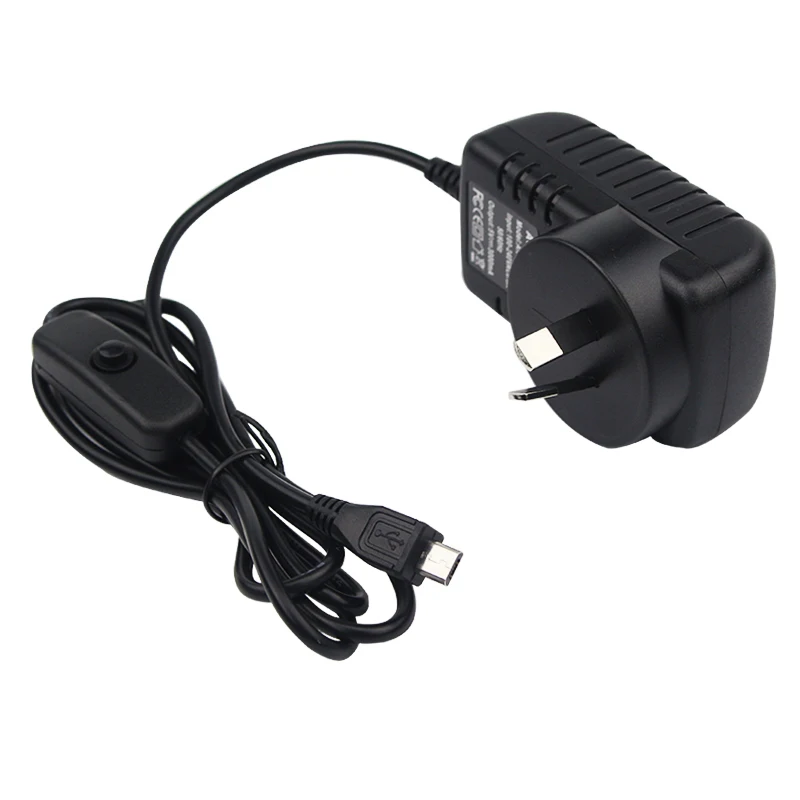 Raspberry-Pi-3-B-Power-Supply-5V-3A-Switch-Button-Micro-USB-Power-Charger-Adapter-EU (2)