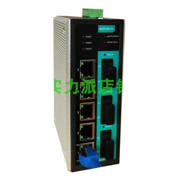 Günstig Neue Original-Spot Foto Für MOXA EDS-408A-3M-SC-T Breite Temperatur Typ 3 Optische Multi-Modus Industrielle Ethernet Switch