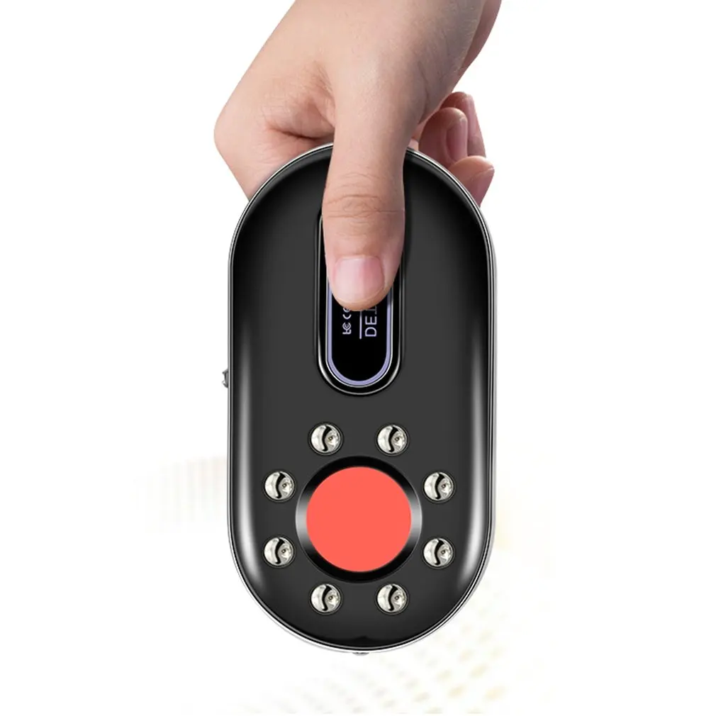 Camera Detector Infrared Portable Personal Alarm 3-in-1 Functionality Anti Monitoring With LED USB Charging