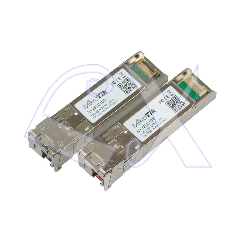 

Одномодовый гигабитный оптоволоконный модуль Mikrotik S + 2332LC10D 10 км