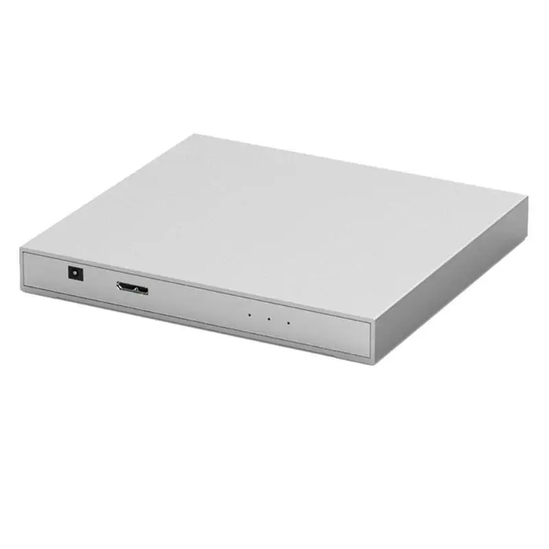Micro-B Blueendless 2," Корпус для внешнего жесткого диска Алюминий двойной диск массив Box SATA USB 3,0 внешний жесткий диск вспомогательное устройство 10 Гбит 20 ТБ - Цвет: Micro-B