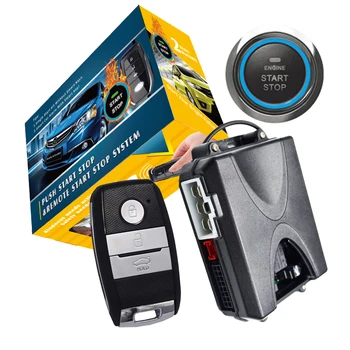 

anti-hijacking remote starter push button start car alarm system