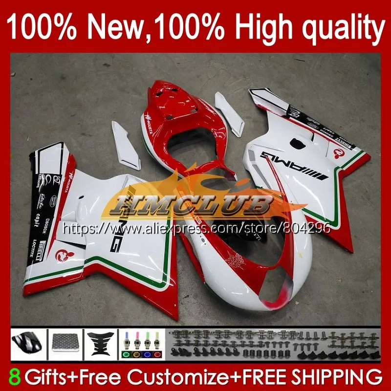 OEM Body For Agusta MV F4 R312 750S 1000 R 750 2005 2006 48No.10 1000CC 1000R Red white hot 312 1078 1+1 MA 05 06 Fairings | Автомобили и