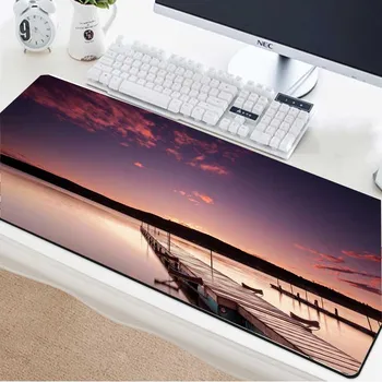 

Yuzoan Universe Big Mouse Pad 900x400mm Speed Keyboard Pad Rubber Game Pad Desktop Game Machine / Computer Notebook Table Mat