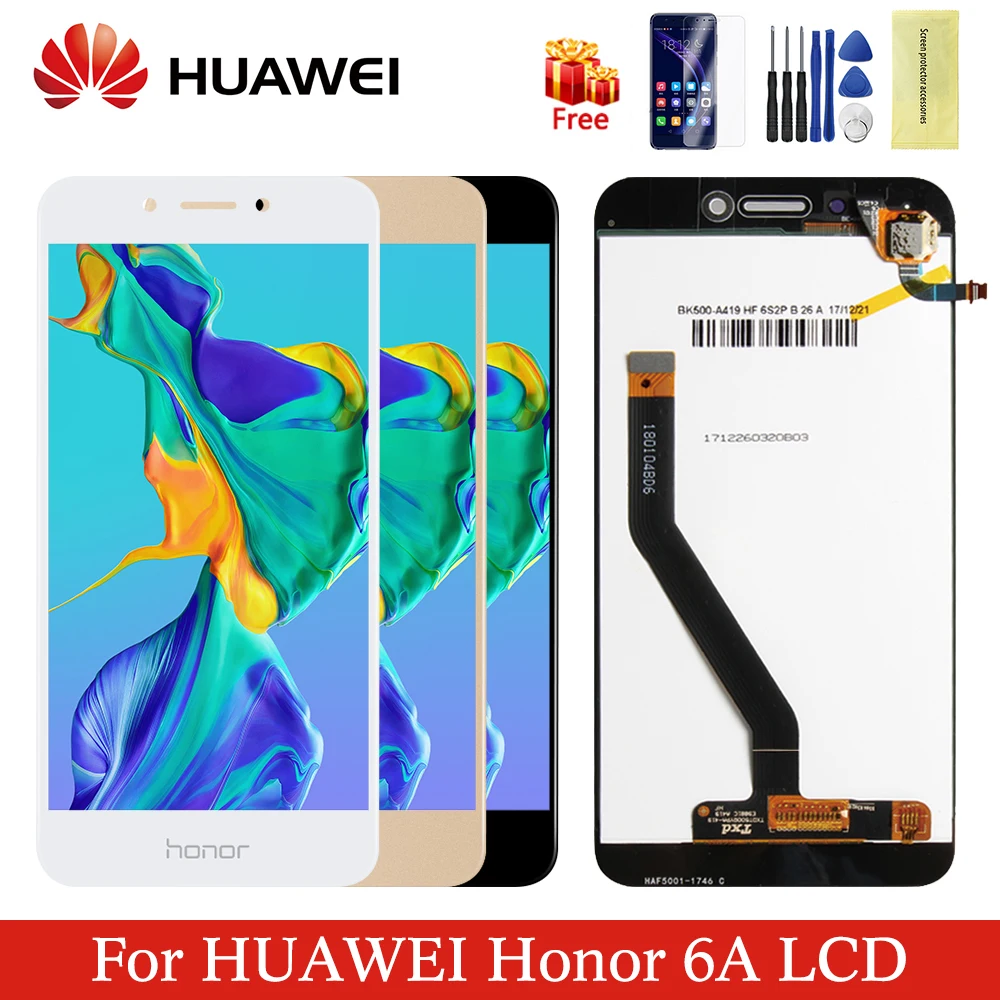 

Original For 5.0" Huawei Honor 6A LCD 6A Pro Display + Touch Screen Panel Digitizer Assembly Replacement For Honor 5C Pro Screen