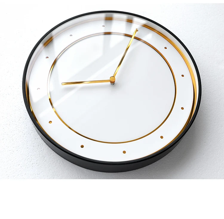 Современная простая декорация настенные часы скандинавские часы Креативные кухонные часы спальня роскошные гостиная минималистичные часы Настенный декор C6T