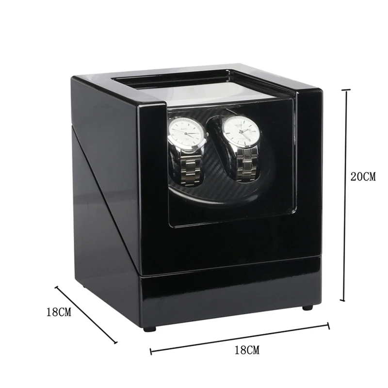 Коробка для намотки часов Вращающаяся база Тихая самообмотка Автоматическая Механическая подставка под часы органайзер для хранения