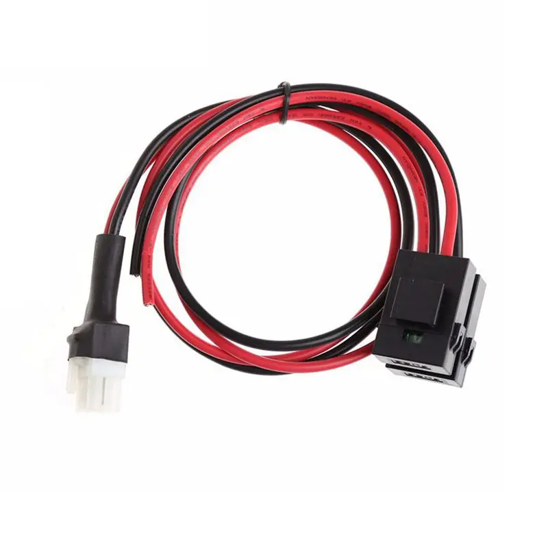 30A 1 м предохранитель 6 PIN коротковолновое Питание Шнур кабель для Yaesu FT 857D