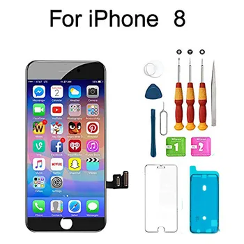 

Quality LCD For iPhone 8 Display Touch Digitizer Screen Assembly Replacement Module for iPhone 8plus Black and White Color