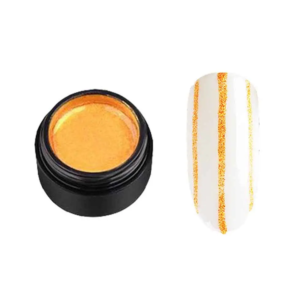 5 цветов, лак для ногтей, проволока для рисования, с точками на линии, тянущий Шелковый маникюрный лак для дома, сделай сам, набор гелей для ногтей, набор для нанесения покрытия, салонная живопись