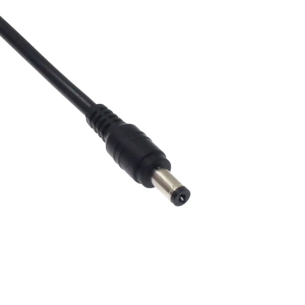 Description Picture 3 of item18AWG DC Power Plug 5.5 x 2.1mm Male To 5.5 x 2.1mm Male CCTV Adapter Connector Cable 12V 10A Power Extension Cords 0.5m/1.5m